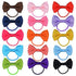 30 PCS Baby Tiny Hair Bows with Elastic Loop Ponytail Ties Pony Tail Holder Accessories for Infants Toddlers Girls Kids