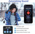 EverPlus Bluetooth Beanie Mens,Women Gifts,Bluetooth Hat,Headphones Beanie Black