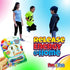Chinese Jump Rope Elastic Jumping Rope Game for Kids & Adults I by JA-RU | Colorful Stretch Skip Rope for Girls and Boys. Party Favor Stocking Stuffer. Plus 1 Sticker | Item #733-s