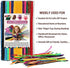 500pc Art Crafts Wax Yarn Sticks Non-Toxic Bendable Sticky Material in Bulk. Perfect Handicraft Gift, Entertainment for Teen Student DIY Project (500) (500)