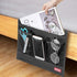 HAKACC Bedside Caddy / Bedside Storage Organizer,Remote Control Holder Armchair Organizer Couch Caddy Sofa Armrest Bag for tablet Magazine Phone Remotes, Black