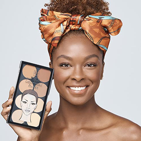 Ruby Kisses 3D Contour Artist Powder Palette Light Medium Define your cheekbones, perfect your nose, and sculpt your jawline