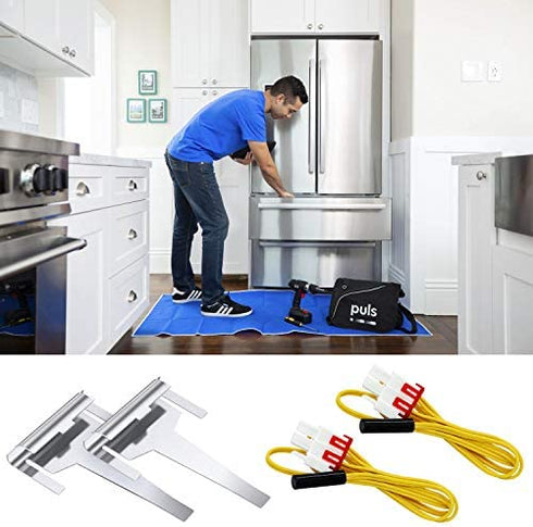 DA61-06796A Clip Drain Evaporator for Sam-sung Refrigerator Defrost Drain Clip AP5579885,with Defrost Temp Sensor DA32-0006W,Refrigerator Defrost Sensor DA32-00006S