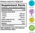 FRISKA Nightly Reboot | Digestive Enzymes and Probiotics Supplement | Promotes Better Digestion | Natural Sleep and Rest Aid | 30 Capsules