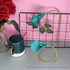 Mini 15" Artificial Calla Lily 10 Stem Bridal Bouquets Artificial Latex Real Touch Flowers for Home Party Decor (Teal Blue)