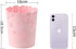 HMANE Wastebasket Super Mini, Hollow Flower Shape Plastic Lidless Wastepaper Baskets Trash Can - S, Mini Size