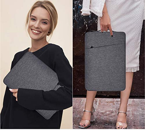 17 17.3 Inch Laptop Sleeve Case Bag for Asus VivoBook Pro 17/Asus TUF/Asus ROG 17.3, HP Pavilion 17/ HP Envy 17.3, Dell Inspiron 17 7000 3780, Notebook Ultrabook Case(Space Grey)
