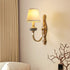 ALUCSET Double White Small Lamp Shade Clip On Bulb Set of 2 for Candelabra Bulbs, Barrel Fabric Lampshade for Table Chandelier Wall Lamp 4x7x6 Inch, 2Pcs Pack (White)