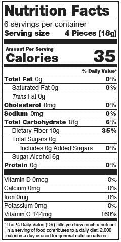 Dr. John's Healthy Sweets Sugar Free Peppermint Hard Candies (24 count, 3.85 OZ)