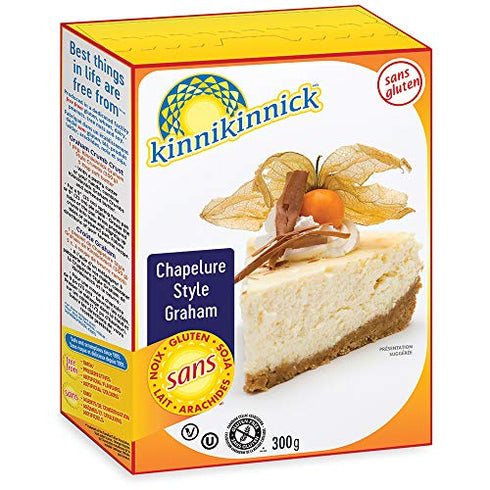 Kinnikinnick Gluten Free Graham Style Crumbs, 10.5 Ounce
