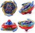 Konikiwa Battling Sparking String Launcher, Brave Valkyrie Top Burst Launcher Set, Left and Right Spin String Launcher Grip Compatible with All Bey Burst Series - Blue