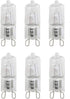 VSTAR G9 Halogen Bulb, 40-Watt 120-Volt Base G9 Halogen Bulb (6pack)