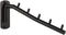 JQK Folding Clothes Hanger Rack, Stainless Steel Swing Arm Hook Holder, Clothing Hanging System Drying Closet Storage Organizer Oil Rubbed Bronze Wall Mount, SHR100-ORB
