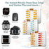Air Fryer Magnetic Cheat Sheet for Instant Pot Air Fryer, Instapot Air Fryer Accessories Cooking Times Chart, Airfryer Frying Quick Reference Guide Kitchen Cookbook Magnets ( White )