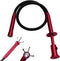 Stereotype four-claw magnetic gripping tool with LED light stainless steel spring can be fixed in different shapes without bounce 2 in 1 magnetic pickup (Directional four-jaw picker-03)
