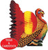 Beistle Tissue Paper Turkey Centerpiece For Thanksgiving Party Decoration Autumn Fall Harvest Home Decor