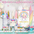 24 Pack Unicorn Birthday Invitation Unicorn Party Invitation Unicorn Invitation Card, 30 Rainbow Unicorn Sticker Labels, 24 Envelope Unicorn Party Supplies for Birthday ()