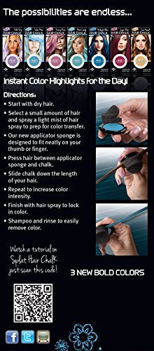 Splat Hair Chalk | Purple Pixes | Temporary Hair Color
