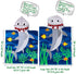ZINGLIFE Hooded Towels for Kids Baby Boys Girls Toddlers Child Poncho Bath Towel for Beach Pool 100% Cotton Ultra Breathable Soft Enough Thick for Winter Size 24" x 47"(Brave Shark)