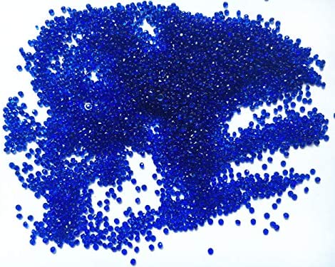 Briliant Shop 2.5mm Acrylic Color Faux Round Diamond Crystals Treasure Gems for Table Scatters, Vase Fillers, Event, Wedding, Arts & Crafts (10000 pcs) (Royal Blue)