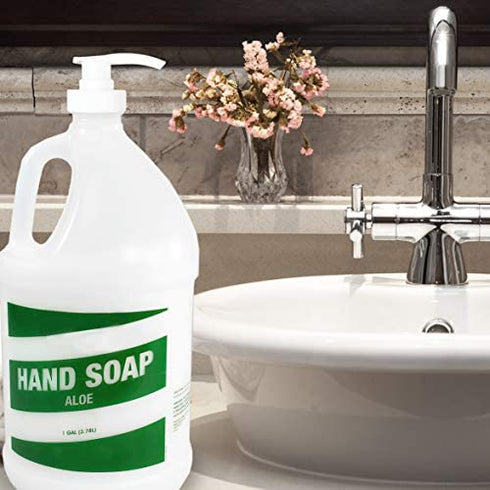 Universal Industrial Dispenser Pump for 1 Gallon Bottles by L'AUTRE PEAU - 38/400 | 12" Height | 5-7 CC Per Stroke | Pump Sanitizer, Lotion, Shampoo, Conditioner | Standard & F-Style Gallons (2 Pack)