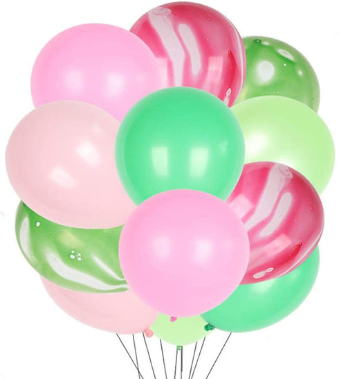 60 Pack Watermelon Balloons, Fit for Watermelon Party Supplies and One in a Melon Theme
