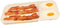 Summerdaisy 2-in-1 Microwave Bacon and Egg Cooker Microwave Egg Cooker Bacon Tray Microwavable Plates Bacon Crisper