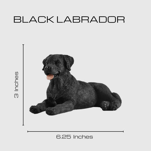 Boulevard East Concepts Labrador Dog Collectible Figurine Statue (Black)