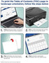 Avery 10-Tab Dividers for 3-ring Binders, Customizable Table of Contents, Classic White Tabs, 1 Set (11077)