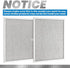 Range Hood Filter - Compatible with NuTone Allure WS1 QS2 and Broan QS1 30" Range Hoods - replace Broan Model BPS1FA30, 99010299 - 2 Pack