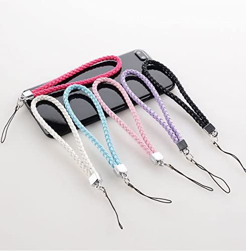Wrist Lanyard Strap, 5 Pack Nylon Bracelet Strap hand Wrist Lanyard For iPhone 12/11/ X/ ID card