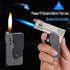 Morisk Torch Lighter Switchable Soft / Jet Flame, Butane Pipe Lighter Refillable with Lockable Function, Cool Foldable Lighters Unique Gift for Men(Butane Not Included)