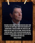 Ronald Reagan Quotes Wall Art-"Freedom is One Generation Away"- 8 x 10" Typographic Portrait Print-Ready to Frame. Modern Home-Office Décor. Presidential Quotes. Perfect Inspirational-Patriotic Gift.