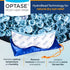 OPTASE Moist Heat Eye Mask for Dry Eyes - Dry Eye Mask with HydroBead Technology - Washable, Microwaveable Eye Compress for Dry Eyes - Dry Eye Therapy Mask Holds Heat for 10 Minutes - Step 1 Heat