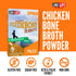 LonoLife - Reduced Sodium Chicken Bone Broth Sticks - 10g Collagen Protein - Gluten-Free - Keto & Paleo Friendly - Portable Individual Packets - 4 count