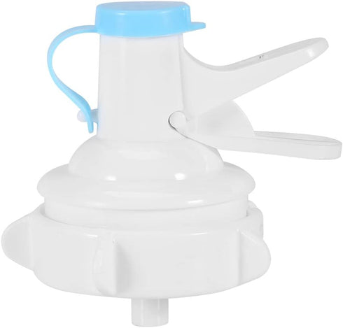 GLOGLOW Pack of 1 Manual Operated 5 Gallon Bottle Jug Pump Drinking Water Spout Dispenser with Dustproof Cap