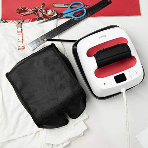 Dust Cover Nylon Fabric Protector for Cricut Easy Press 2, Protect Cover for Heat Press Machine with a Protective Handle (Dust Cover+Handle, 6"x7")