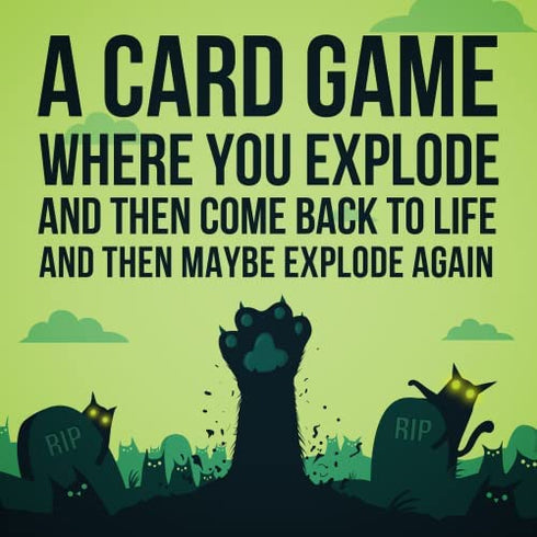 Zombie Kittens by Exploding Kittens - Card Games for Adults Teens & Kids - Fun Family Games