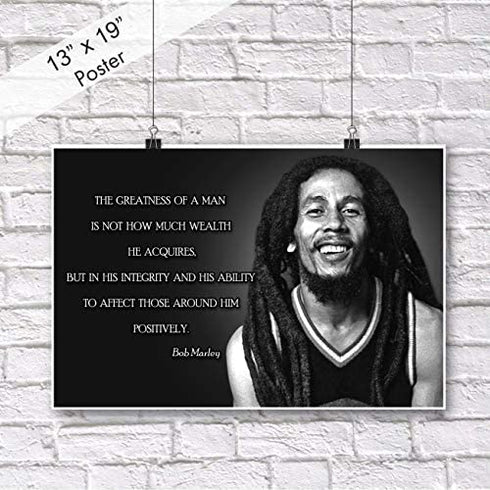 Bob Marley Quote Posters For Classroom Black History Month Poster Decorations School Classrooms Wall Art Decor Teaching Supplies Inspirational Motivational Teacher Educational Learning Mindsets P061