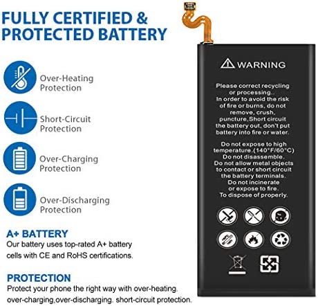 Galaxy Note 9 Battery Upgraded ZURUN 4300mAh Li-Polymer Battery EB-BN965ABU Replacement for Samsung Galaxy Note 9 SM-N960 N960V N960A N960T N960P N960U N960F with Screwdriver Tool Kit