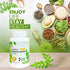 Organic Moringa 200 Capsules 100% Pure Leaves Powder Greens Powder Vegetable Capsules