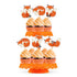 Fox Cupcake Cake Toppers - Animal Baby Shower or Birthday Party Decorations Supplies - 24 PCS