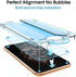 amFilm 2 Pack OneTouch Glass Screen Protector for iPhone 11 Pro (5.8") with Easy Installation Kit