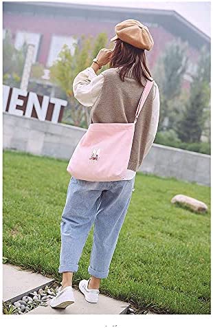 Kpop BTS Merchandise Canvas Shoulder Bag, Hobo Crossbody Handbag Casual Tote for Army Gifts