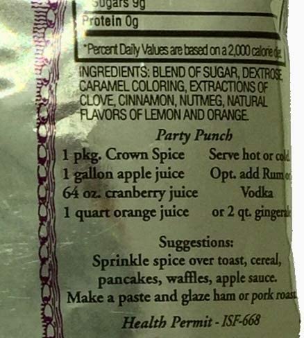 Crown Mulling Spices/Instant Gourmet Mulling Spice (1)