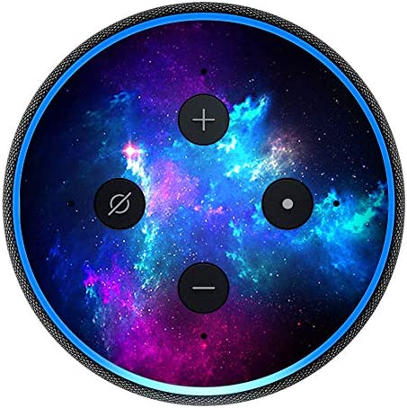 Galaxy Space Gasses - Vinyl Decal Skin Compatible with Amazon Echo Dot 3rd Generation Alexa - Decorations for Your Smart Home Speakers, Great Accessories Gift for mom, dad, Birthday, Kids