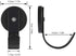 Picowe 4 Pack Magnetic Wreath Hanger Wreath Holder Wreath Hanger Hook for Metal Front Door for Christmas Decorations