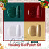 Gellen Christmas Gel Nail Polish Set - 4 Colors Forest Green, Flame Red, Sparkle Gold, Snow White, Popular Gel Nail Art Colors Home Manicure Kit, Color Nail Polish Kit