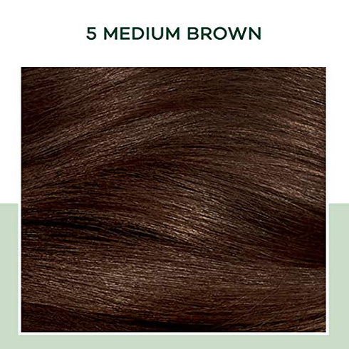 Clairol Natural Instincts Demi-Permanent Hair Dye, 5 Medium Brown Hair Color, Pack of 1