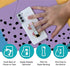 LOVEHANDLE Phone Grip for Most Smartphones and Mini Tablets, Black Elastic Strap with Silver Base, LH-01Silver